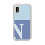 Slim Protection Case［ Original - initial two tone - N blue ］