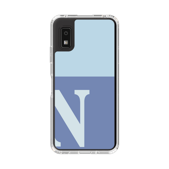 Slim Protection Case［ Original - initial two tone - N blue ］