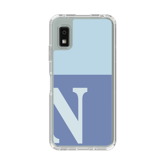 Slim Protection Case［ Original - initial two tone - N blue ］