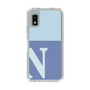 Slim Protection Case［ Original - initial two tone - N blue ］