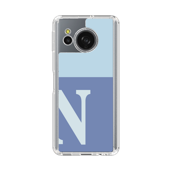 Slim Protection Case［ Original - initial two tone - N blue ］