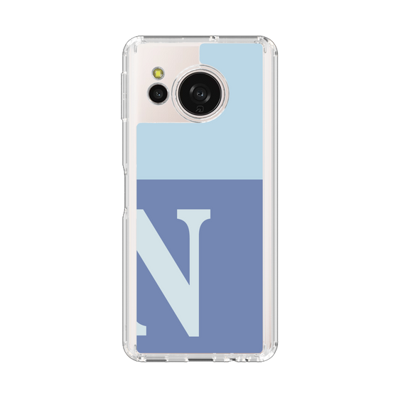 Slim Protection Case［ Original - initial two tone - N blue ］