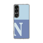 Slim Protection Case［ Original - initial two tone - N blue ］