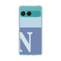 Slim Protection Case［ Original - initial two tone - N blue ］
