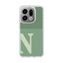 Slim Protection Case［ Original - initial two tone - N green ］