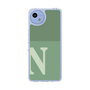 Slim Protection Case［ Original - initial two tone - N green ］