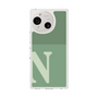 Slim Protection Case［ Original - initial two tone - N green ］