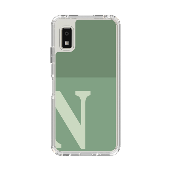 Slim Protection Case［ Original - initial two tone - N green ］