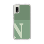 Slim Protection Case［ Original - initial two tone - N green ］