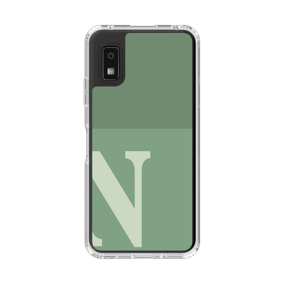 Slim Protection Case［ Original - initial two tone - N green ］