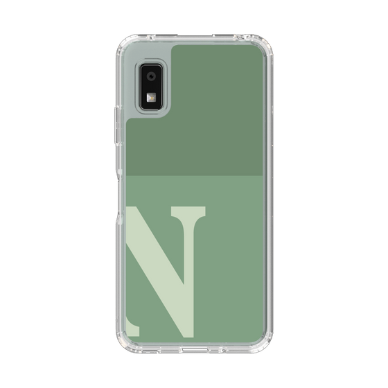 Slim Protection Case［ Original - initial two tone - N green ］
