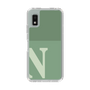 Slim Protection Case［ Original - initial two tone - N green ］