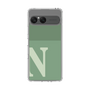 Slim Protection Case［ Original - initial two tone - N green ］
