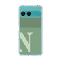 Slim Protection Case［ Original - initial two tone - N green ］
