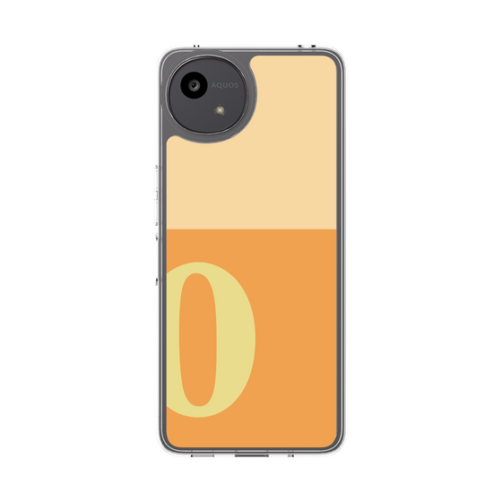 Slim Protection Case［ Original - initial two tone - O orange ］