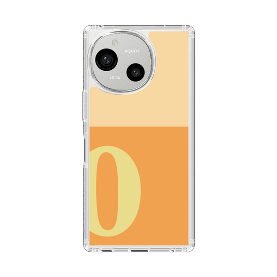 Slim Protection Case［ Original - initial two tone - O orange ］