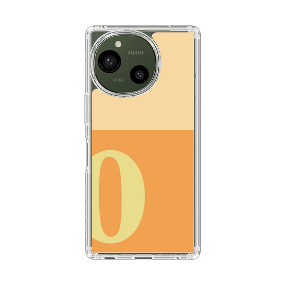 Slim Protection Case［ Original - initial two tone - O orange ］