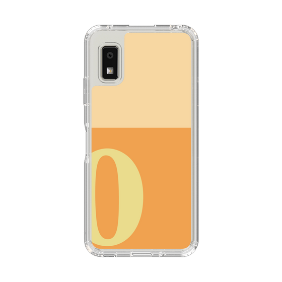 Slim Protection Case［ Original - initial two tone - O orange ］