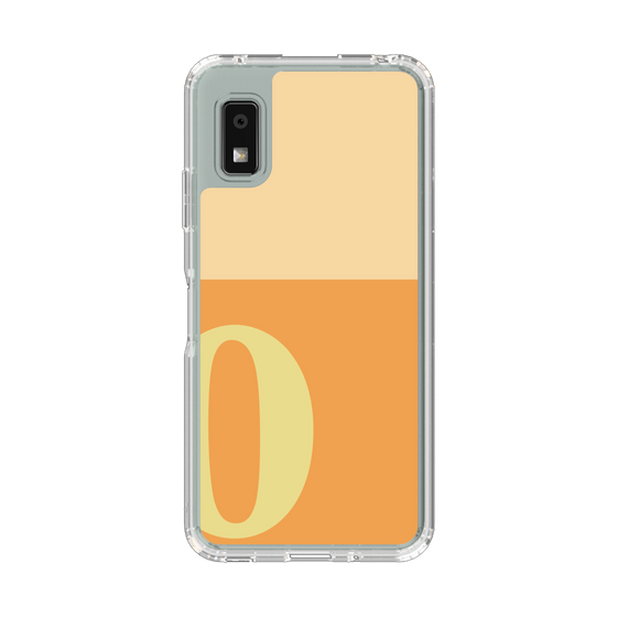 Slim Protection Case［ Original - initial two tone - O orange ］