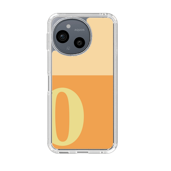 Slim Protection Case［ Original - initial two tone - O orange ］