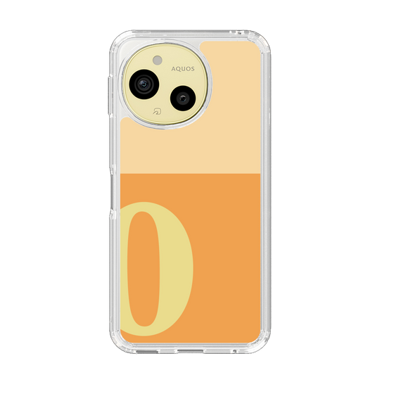Slim Protection Case［ Original - initial two tone - O orange ］