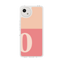 Slim Protection Case［ Original - initial two tone - O pink ］