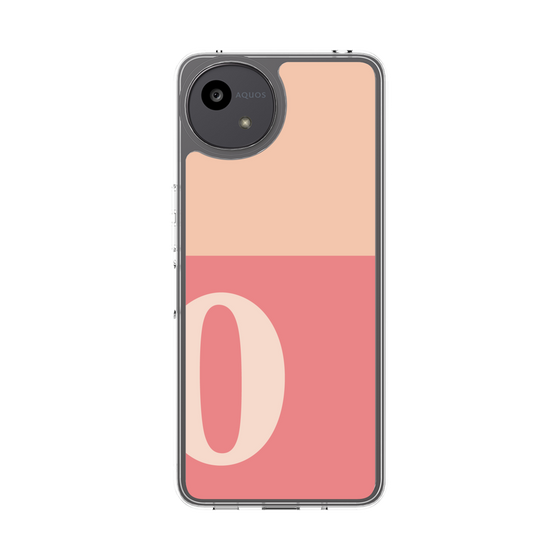 Slim Protection Case［ Original - initial two tone - O pink ］