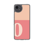 Slim Protection Case［ Original - initial two tone - O pink ］