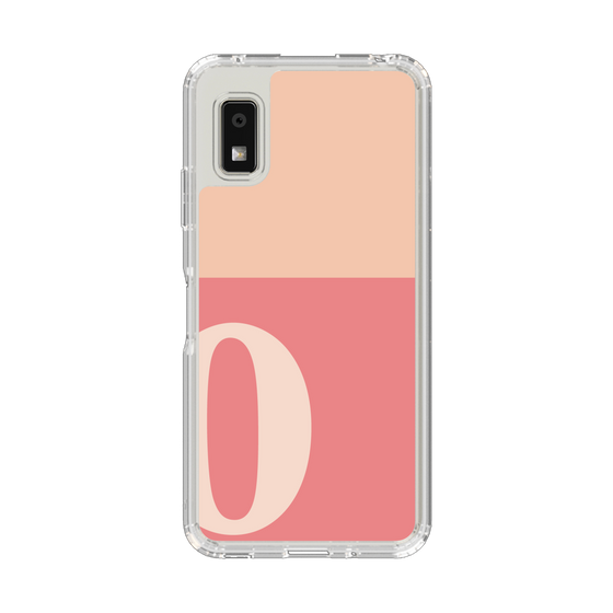 Slim Protection Case［ Original - initial two tone - O pink ］