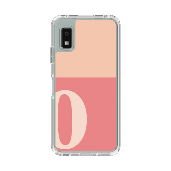 Slim Protection Case［ Original - initial two tone - O pink ］