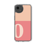 Slim Protection Case［ Original - initial two tone - O pink ］