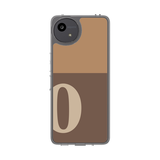 Slim Protection Case［ Original - initial two tone - O brown ］