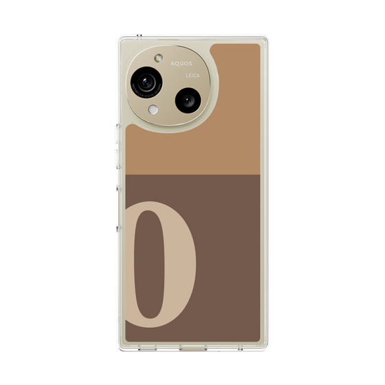Slim Protection Case［ Original - initial two tone - O brown ］