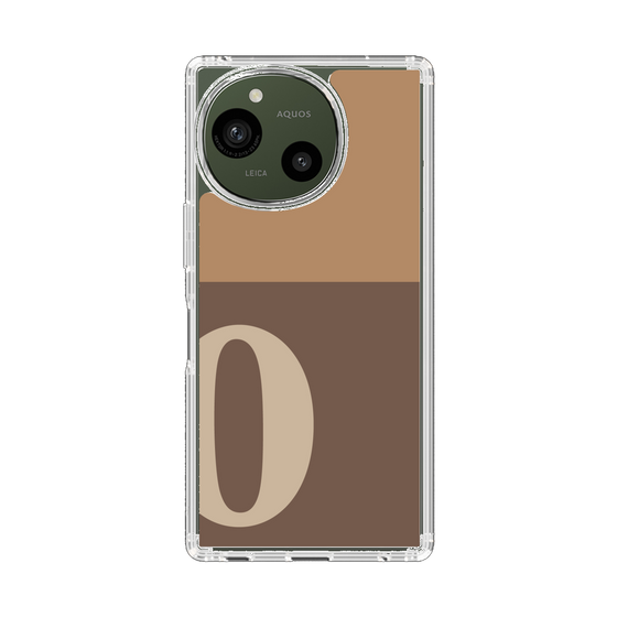 Slim Protection Case［ Original - initial two tone - O brown ］