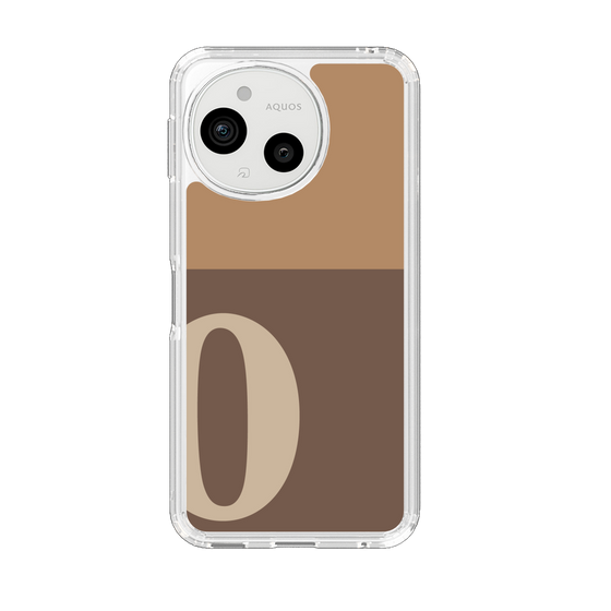 Slim Protection Case［ Original - initial two tone - O brown ］
