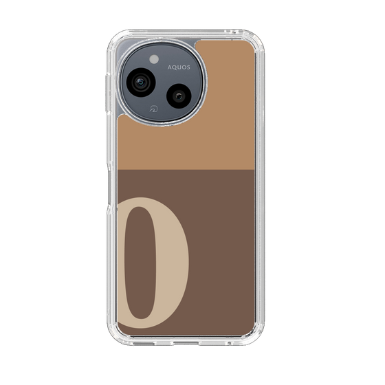Slim Protection Case［ Original - initial two tone - O brown ］