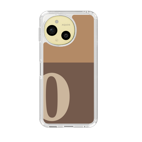 Slim Protection Case［ Original - initial two tone - O brown ］