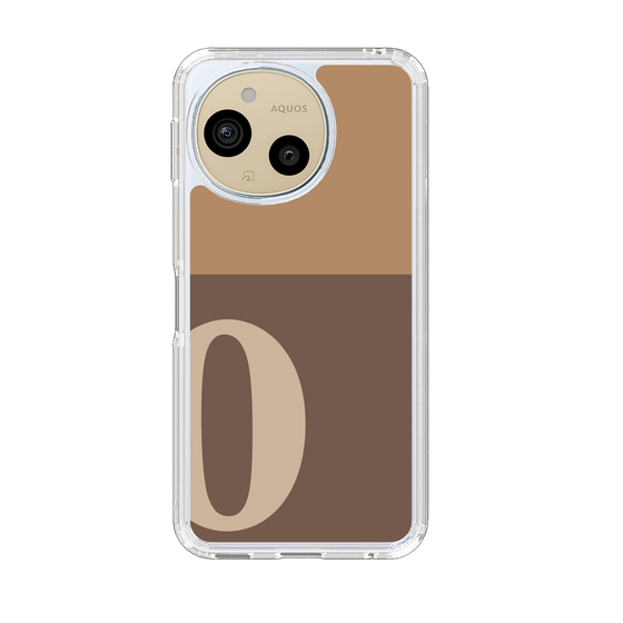 Slim Protection Case［ Original - initial two tone - O brown ］