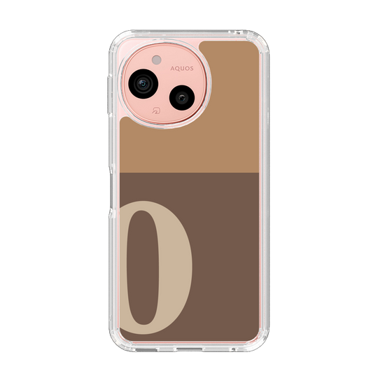 Slim Protection Case［ Original - initial two tone - O brown ］