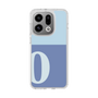 Slim Protection Case［ Original - initial two tone - O blue ］