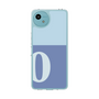 Slim Protection Case［ Original - initial two tone - O blue ］