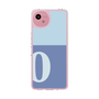 Slim Protection Case［ Original - initial two tone - O blue ］
