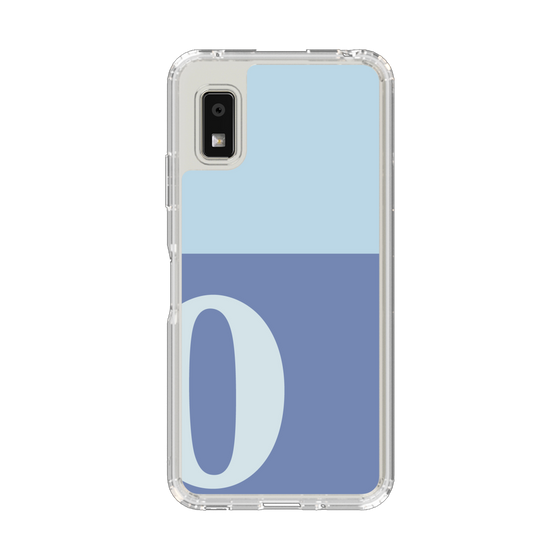 Slim Protection Case［ Original - initial two tone - O blue ］