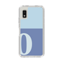 Slim Protection Case［ Original - initial two tone - O blue ］