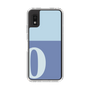 Slim Protection Case［ Original - initial two tone - O blue ］
