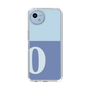 Slim Protection Case［ Original - initial two tone - O blue ］