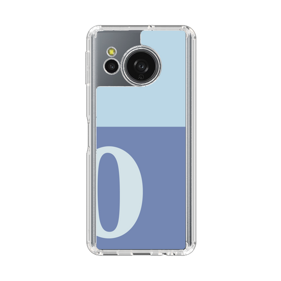Slim Protection Case［ Original - initial two tone - O blue ］