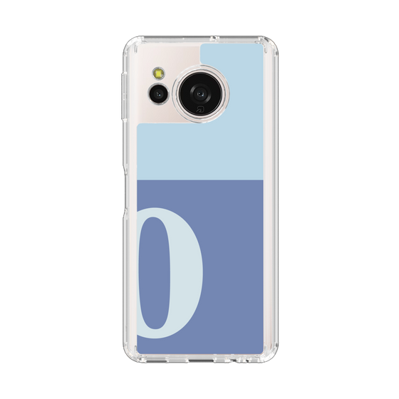 Slim Protection Case［ Original - initial two tone - O blue ］