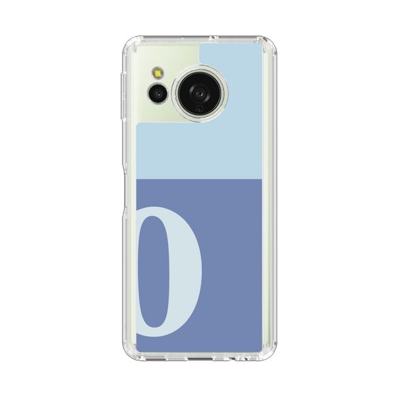 Slim Protection Case［ Original - initial two tone - O blue ］