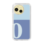 Slim Protection Case［ Original - initial two tone - O blue ］